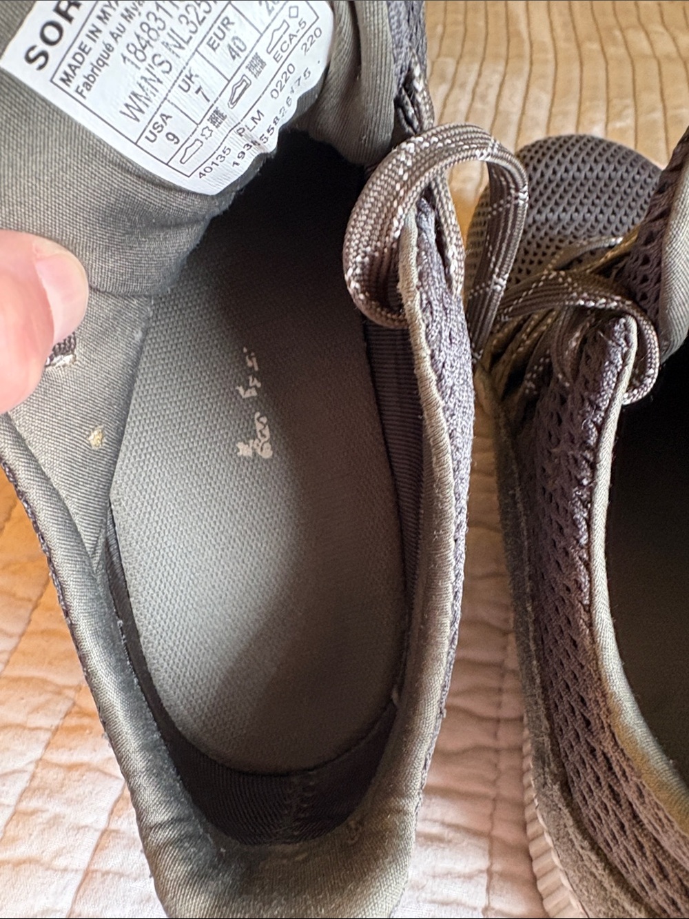 Sorel Women's “Out N About” sneakers, color Alpine Tundra - Size 9 - Picture 11 of 11